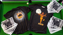 Load image into Gallery viewer, CLASSIC COLLECTABLES - 'Andy Kitson Scarecrow' T-Shirt (Orange on Black)