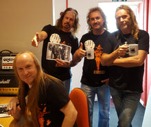 Load image into Gallery viewer, CLASSIC COLLECTABLES - 'Andy Kitson Scarecrow' T-Shirt (Orange on Black)