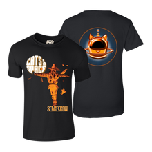 Load image into Gallery viewer, CLASSIC COLLECTABLES - 'Andy Kitson Scarecrow' T-Shirt (Orange on Black)