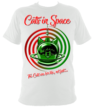 Load image into Gallery viewer, 'CAT SWIRL' MY KIND OF CHRISTMAS TEES!