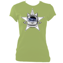 Load image into Gallery viewer, SUMMER COLLECTION - CATS in SPACE - StarCat Women's Fitted Tee