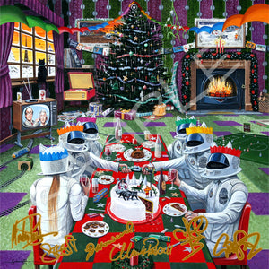 'MY KIND OF CHRISTMAS' 12"x12" BAND SIGNED FULL COLOUR PRINT