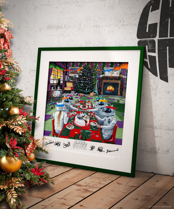 MY KIND OF CHRISTMAS - LIMITED band signed album artwork print 24” x 20”