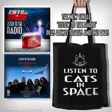 Load image into Gallery viewer, &#39;LISTEN TO THE RADIO&#39; PROMO CD and CAT BAG!