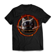Load image into Gallery viewer, **SALE** RING of FIRE Tee - Unisex in Black &amp; Charcoal Grey