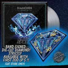 Load image into Gallery viewer, 'DIAMONDS - THE BEST OF CATS in SPACE' - 12” 180g TRANSPARENT VINYL LP