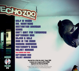 'ECHO ZOO ACOUSTIC SESSIONS' ALBUM CD - 2020