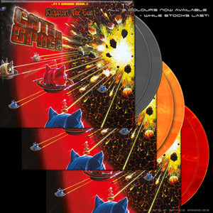 'KICKSTART the SUN' DELUXE 12" DOUBLE VINYL LPs - 2022 - RED, YELLOW & GREY