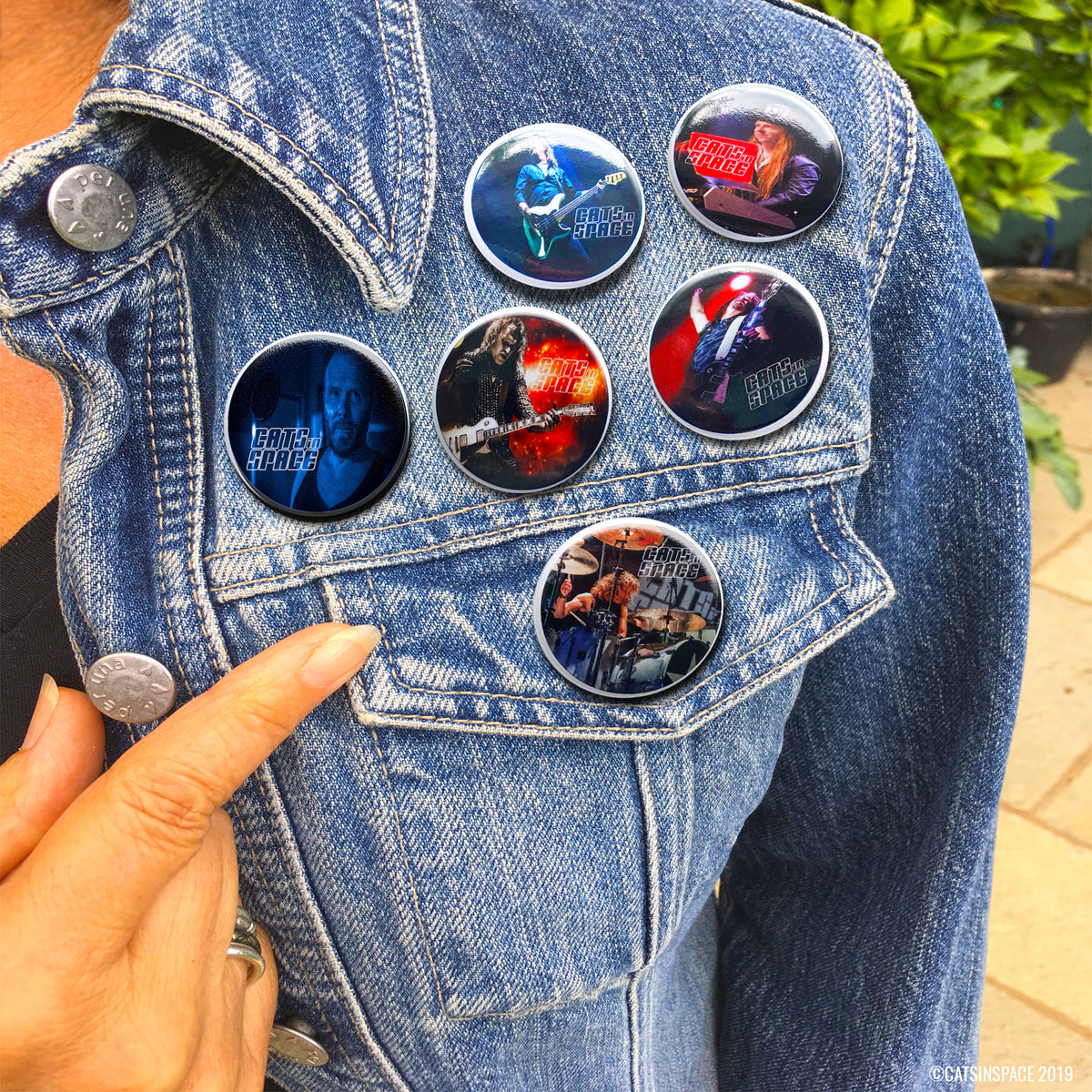 Space hot sale denim jacket