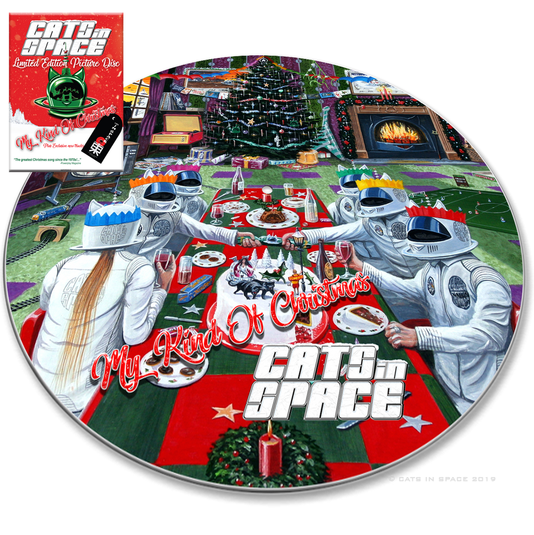 CATS IN SPACE - MY KIND OF CHRISTMAS PICTURE DISC