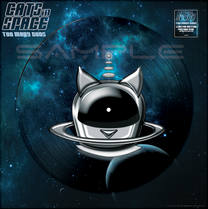TOO MANY GODS - PICTURE DISC 2025 - VINYL LP - COMING SOON!