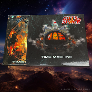 CATS in SPACE - 'TIME MACHINE' ALBUM CD - 2024