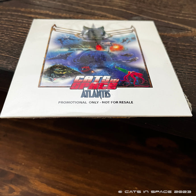 CATS in SPACE - 'ATLANTIS ALBUM - LIMITED EDITION PROMO CD 2020 *RARE*