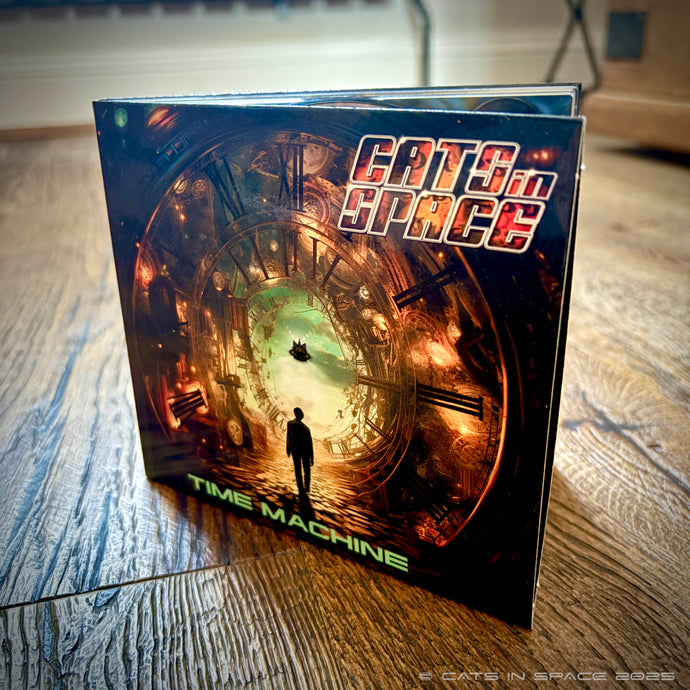 CATS in SPACE - 'TIME MACHINE' ALBUM CD - 2024