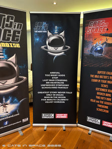 CATS in SPACE - Man Cave Banners + BUNDLE OPTION!