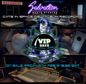 VIP RECORDING  SESSION - 11/12 APRIL 2024 - SALVATION STUDIOS, BRIGHTON, UK