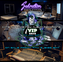 Load image into Gallery viewer, VIP RECORDING  SESSION - 11/12 APRIL 2024 - SALVATION STUDIOS, BRIGHTON, UK