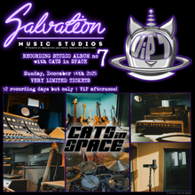 Load image into Gallery viewer, Studio Album No7 VIP Christmas 2025 - SALVATION RECORDING STUDIOS, BRIGHTON, UK