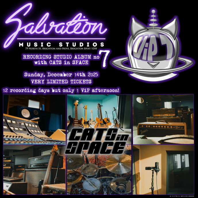 Studio Album No7 VIP Christmas 2025 - SALVATION RECORDING STUDIOS, BRIGHTON, UK