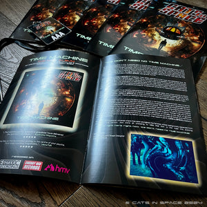 CATS IN SPACE 'TIME MACHINE' Tour Souvenir Brochures