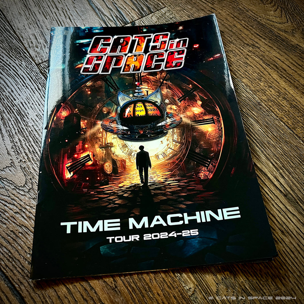 CATS IN SPACE 'TIME MACHINE' Tour Souvenir Brochures