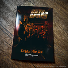 Load image into Gallery viewer, **SALE** CATS IN SPACE &#39;Kickstart The Sun&#39; Tour Souvenir Brochures - two versions!