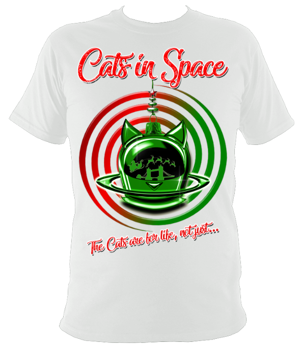 **SALE** 'CAT SWIRL' MY KIND OF CHRISTMAS TEES!