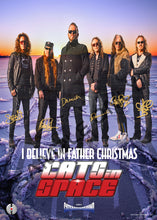 Load image into Gallery viewer, &#39;I BELIEVE in FATHER CHRISTMAS&#39; SINGLE A2 (BAND) SIGNED POSTER