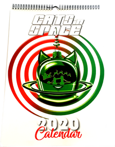 CATS in SPACE - 'THE YEAR 2020' CALENDAR