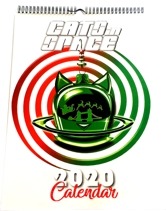 CATS in SPACE - 'THE YEAR 2020' CALENDAR