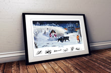 Load image into Gallery viewer, DAYTRiP to NARNiA - band signed album artwork by Andy Kitson print 32” x 20”