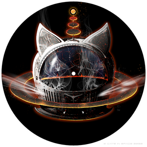 CATS in SPACE TURNTABLE SLIPMATS