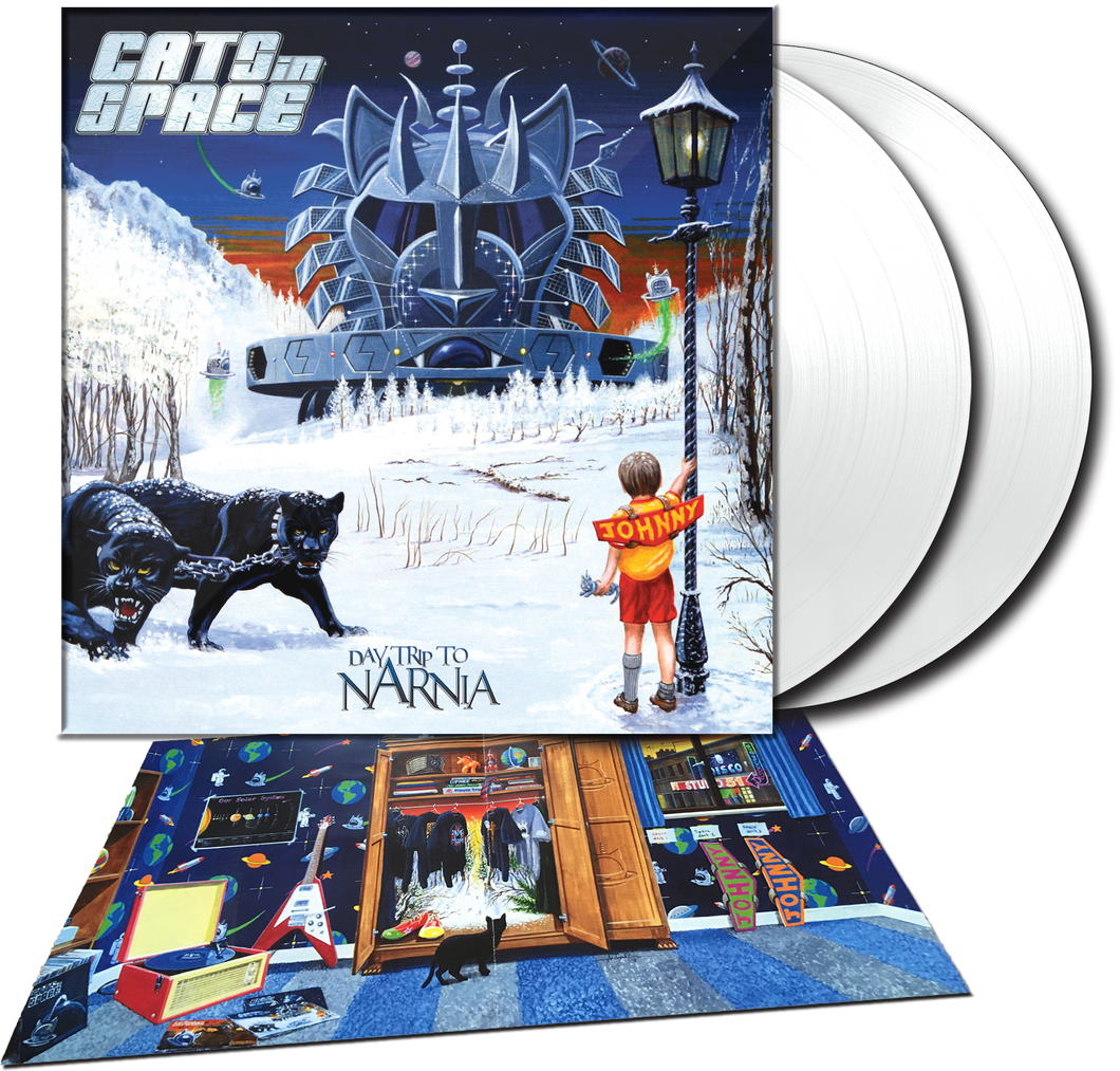DAYTRIP to NARNIA - 2019 ALBUM - 12” DOUBLE GATEFOLD ICE WHITE VINYL LP