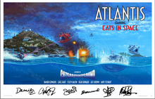 Load image into Gallery viewer, ATLANTIS - &#39;DOG FIGHT&#39; artwork by Andy Kitson print 24&quot; x 18&quot; - Sold Out