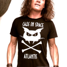 Load image into Gallery viewer, &#39;There Be Pirates&#39; Black Atlantis Tee - Unisex and Women&#39;s Styles