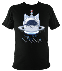 EXCLUSIVE to WEB STORE TEES ‘Daytrip to Narnia’ - Ice Pod  - UNISEX in BLACK (Sm- 3XL)